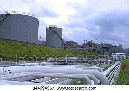 Outdoors, Day, Dusk, Engineering, Industrial, Crane, Sky View Large Photo Image Stock Photo - Outdoors, Day, Dusk, Engineering, Industrial, Crane, Sky. Fotosearch