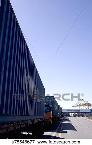 Outdoors, Day, Dusk, Engineering, Industrial, Crane, Sky View Large Photo Image Stock Photo - Outdoors, Day, Dusk, Engineering, Industrial, Crane, Sky. Fotosearch