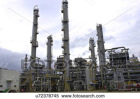 Stock Photography - Outdoors, Day, Dusk, Engineering, Industrial, Crane, Sky. Fotosearch