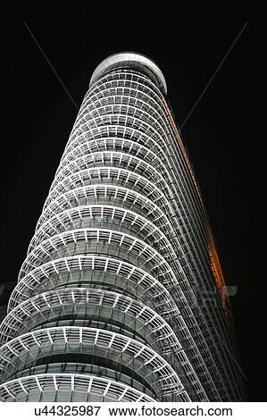 Outdoors, Urban Scene, Building Structure, Building Exterior, Skyscraper, Light, Illuminated View Large Photo Image Stock Photo - Outdoors, Urban Scene, Building Structure, Building Exterior, Skyscraper, Light, Illuminated. Fotosearch