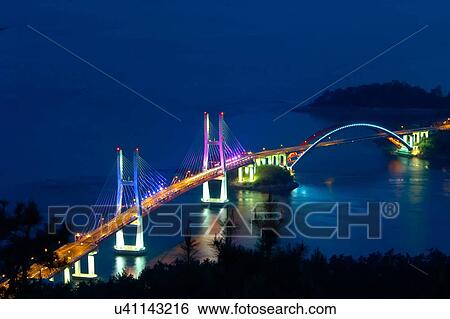 Stock Photograph - Outdoors, Urban Scene, Building Structure, Building Exterior, Skyscraper, Light, Illuminated. Fotosearch