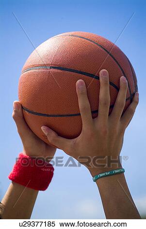 Sports, Basketball, Basketball Player, Dribbling, Hobbies, Outdoors, Day View Large Photo Image Stock Photography - Sports, Basketball, Basketball Player, Dribbling, Hobbies, Outdoors, Day. Fotosearch