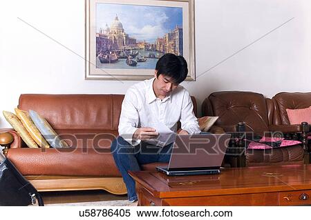 Wireless Technology, Mobile Phone, Laptop, Connected, New Age, Happiness, Youth View Large Photo Image Stock Photography - Wireless Technology, Mobile Phone, Laptop, Connected, New Age, Happiness, Youth. Fotosearch