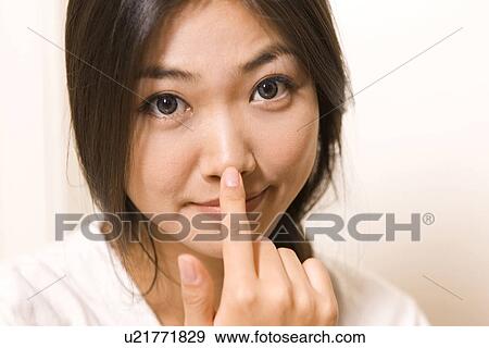Woman, Female, Portrait, Smiling, Outdoors, Day, Lifestyles View Large Photo Image Stock Photo - Woman, Female, Portrait, Smiling, Outdoors, Day, Lifestyles. Fotosearch