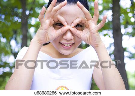 Woman, Female, Portrait, Smiling, Outdoors, Day, Lifestyles View Large Photo Image Stock Photograph - Woman, Female, Portrait, Smiling, Outdoors, Day, Lifestyles. Fotosearch