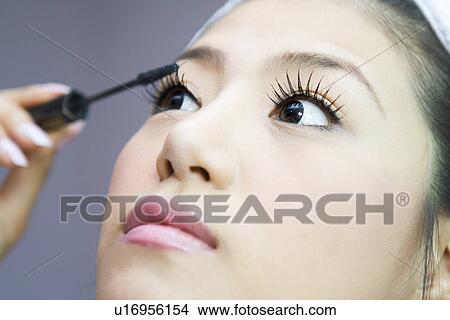 Young Adult, Make-Up, Cosmetics, Beauty Treatment, Therapy, Body Conscious, Body Care View Large Photo Image Picture - Young Adult, Make-Up, Cosmetics, Beauty Treatment, Therapy, Body Conscious, Body Care. Fotosearch