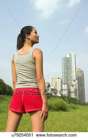 Young Adult, Young Men, Young Women, Outdoors, Sports Clothing, Athletic, Healthy Lifestyle View Large Photo Image Stock Image - Young Adult, Young Men, Young Women, Outdoors, Sports Clothing, Athletic, Healthy Lifestyle. Fotosearch