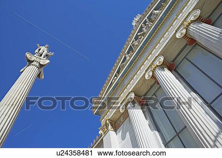 Academy of Athens, Greece, Europe View Large Photo Image Stock Image - Academy of Athens, Greece, Europe. Fotosearch