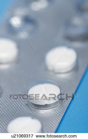Stock Photo - Ciprofloxacin blister packwith 250 mg Ciprofloxacin pills. Fotosearch