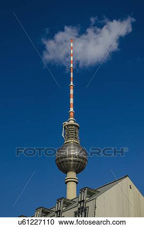 Stock Image - Fernsehturm TV Tower, Berlin, Germany. Fotosearch