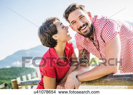 Happy young couple, Tyrol, Austria View Large Photo Image Picture - Happy young couple, Tyrol, Austria. Fotosearch
