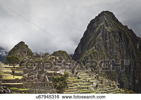 Machu PIcchu, Peru View Large Photo Image Stock Photograph - Machu PIcchu, Peru. Fotosearch