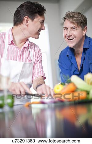 Mature men cooking, preparing fresh vegetables View Large Photo Image Stock Image - Mature men cooking, preparing fresh vegetables. Fotosearch