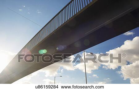Part of pedestrian footbridge View Large Photo Image Picture - Part of pedestrian footbridge. Fotosearch