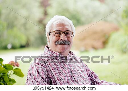 Portrait of senior man outdoors View Large Photo Image Picture - Portrait of senior man outdoors. Fotosearch