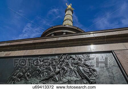 Relief on Siegessaeule (Victory Column), Berlin, Germany View Large Photo Image Stock Image - Relief on Siegessaeule (Victory Column), Berlin, Germany. Fotosearch