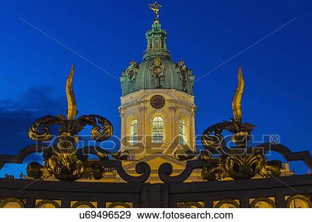 Stock Photo - Schloss Charlottenburg (Charlottenburg Palace), Berlin, Germany. Fotosearch