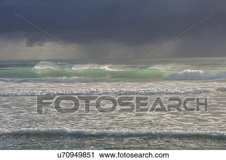 Seascape, Paparoa National Park, South Island, New Zealand View Large Photo Image Stock Image - Seascape, Paparoa National Park, South Island, New Zealand. Fotosearch