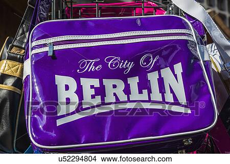 Souvenir bag from Berlin, Germany View Large Photo Image Picture - Souvenir bag from Berlin, Germany. Fotosearch
