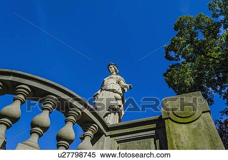 Stock Photography - Statue near Wannsee S-Bahn Station, Berlin Germany. Fotosearch