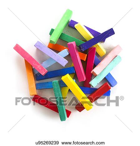 Coloured chalks View Large Photo Image Stock Photo - Coloured chalks. Fotosearch