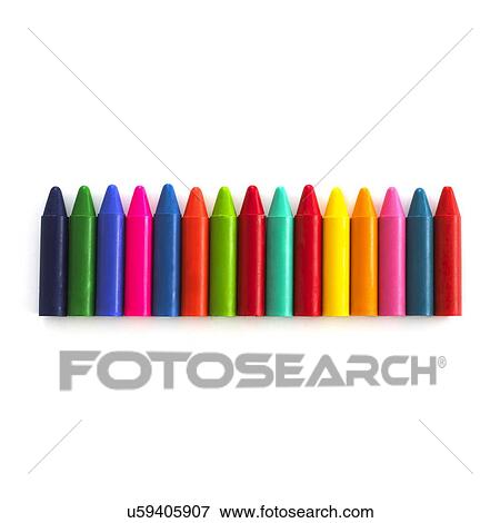 Stock Photo - Crayons. Fotosearch