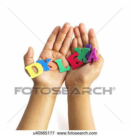 Stock Photo - Dyslexia, conceptual image. Fotosearch