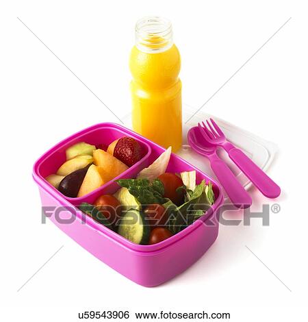 Healthy packed lunch View Large Photo Image Stock Photograph - Healthy packed lunch. Fotosearch