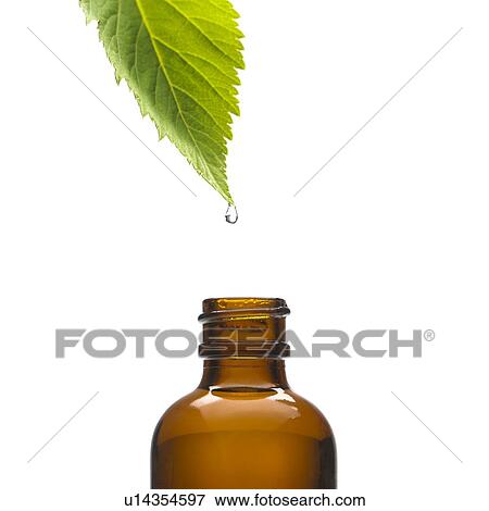 Stock Photo - Herbal tincture, conceptual image. Fotosearch