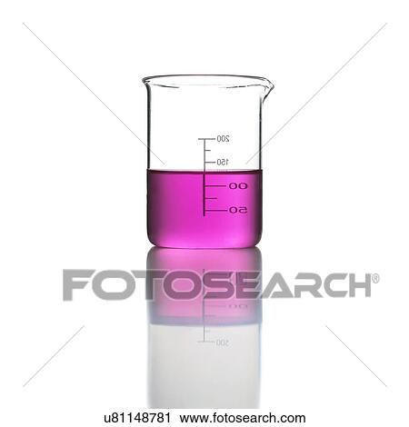 Stock Image - Laboratory beaker. Fotosearch