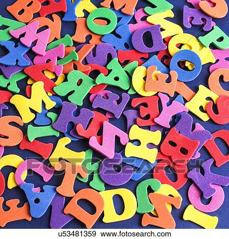Multicoloured letters View Large Photo Image Stock Photo - Multicoloured letters. Fotosearch
