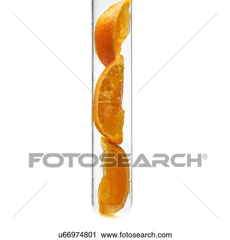 Orange slices in a test tube View Large Photo Image Stock Image - Orange slices in a test tube. Fotosearch