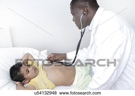 Paediatric chest examination View Large Photo Image Stock Photo - Paediatric chest examination. Fotosearch
