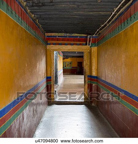 Corridor of Jokhang Temple, Lhasa, Tibet, China View Large Photo Image Stock Image - Corridor of Jokhang Temple, Lhasa, Tibet, China. Fotosearch