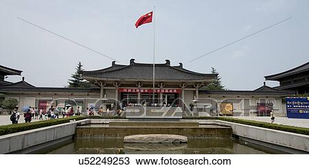 Shaanxi History Museum, Xi'an, Shaanxi, China. View Large Photo Image Stock Image - Shaanxi History Museum, Xi'an, Shaanxi, China.. Fotosearch