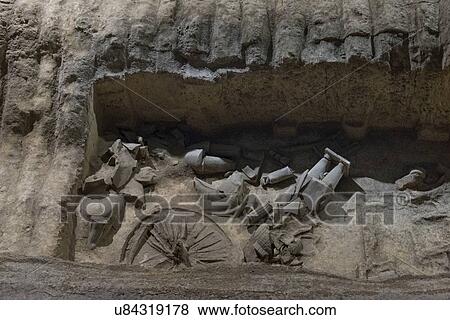 Terracotta Warriors Army Museum, Xi'an, Shaanxi, China. View Large Photo Image Stock Photo - Terracotta Warriors Army Museum, Xi'an, Shaanxi, China.. Fotosearch
