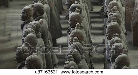 Terracotta warriors statue at the Terracotta Warriors Army Museum, Xi'an, China. View Large Photo Image Stock Image - Terracotta warriors statue at the Terracotta Warriors Army Museum, Xi'an, China.. Fotosearch