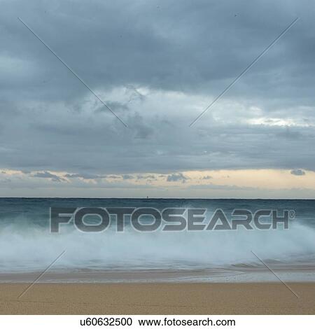 Waves on the beach, Sandy Beach, Hawaii Kai, Honolulu, Oahu, Hawaii, USA View Large Photo Image Stock Image - Waves on the beach, Sandy Beach, Hawaii Kai, Honolulu, Oahu, Hawaii, USA. Fotosearch