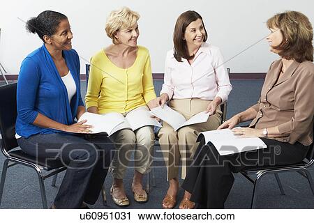 Group Of Women At Book Club View Large Photo Image Stock Image - Group Of Women At Book Club. Fotosearch