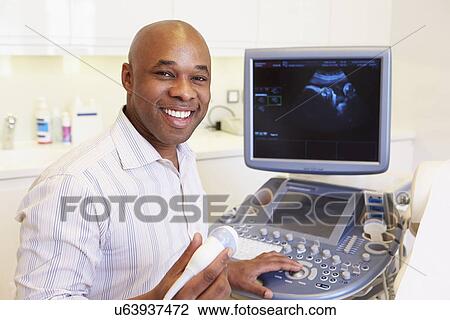 Portrait Of 4D Ultrasound Scanning Machine Operator View Large Photo Image Stock Image - Portrait Of 4D Ultrasound Scanning Machine Operator. Fotosearch