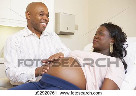 Pregnant Woman Being Given Ante Natal Check By Doctor View Large Photo Image Stock Image - Pregnant Woman Being Given Ante Natal Check By Doctor. Fotosearch