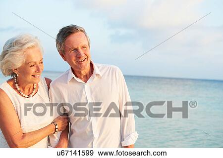 Senior Couple Getting Married In Beach Ceremony View Large Photo Image Stock Photo - Senior Couple Getting Married In Beach Ceremony. Fotosearch