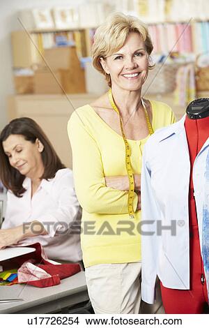 Women In Dress Making Class View Large Photo Image Picture - Women In Dress Making Class. Fotosearch