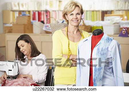 Women In Dress Making Class View Large Photo Image Stock Image - Women In Dress Making Class. Fotosearch