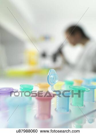 Stock Image - Biological research. Fotosearch