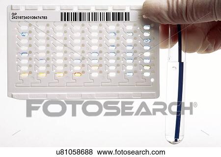 Blood group test View Large Photo Image Stock Photo - Blood group test. Fotosearch