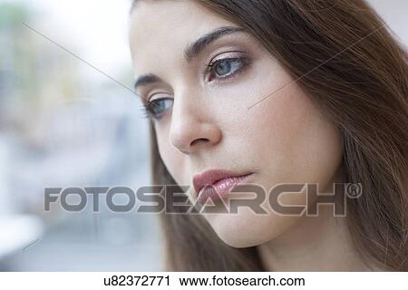Depressed woman View Large Photo Image Stock Image - Depressed woman. Fotosearch