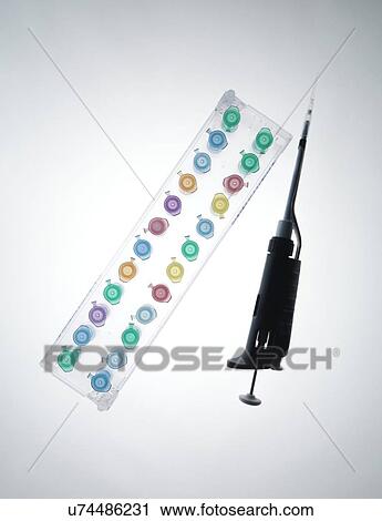 Eppendorf tubes and pipette View Large Photo Image Stock Image - Eppendorf tubes and pipette. Fotosearch