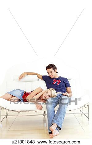 Stock Photo - Happy couple. Fotosearch