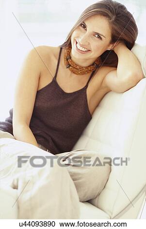 Happy woman View Large Photo Image Stock Image - Happy woman. Fotosearch